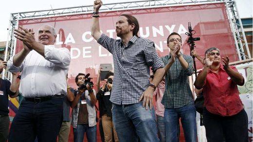 Duro golpe para Podemos tras ser arrasado por la polarización de la campaña catalana