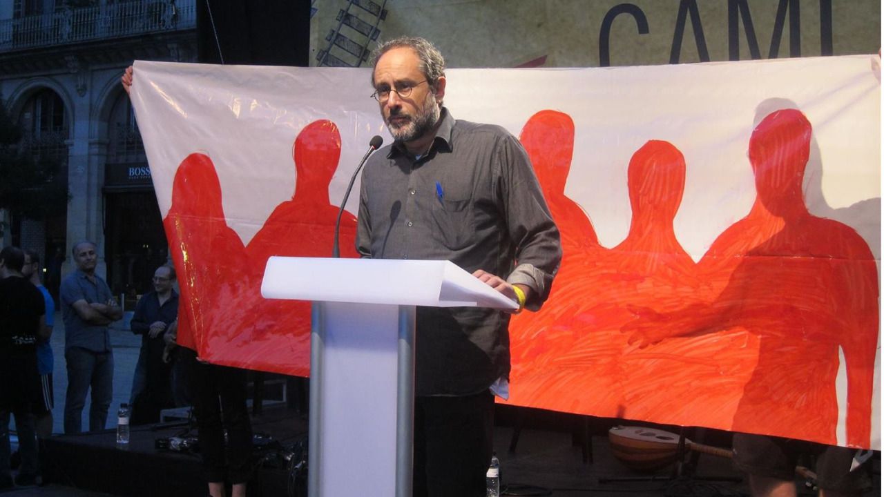 Antonio Baños (CUP) llama a "desobedecer todas las leyes españolas"