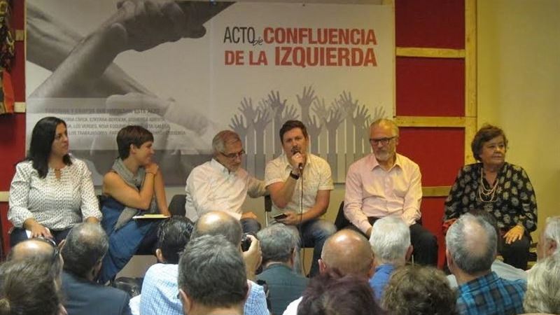 Organizaciones de la izquierda 'repudiada' por Podemos hacen una llamamiento 'urgente' a la unidad
