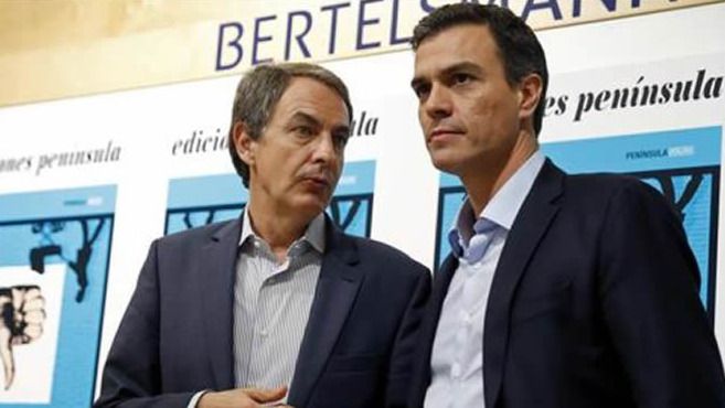 Pedro Sánchez le dice a Zapatero lo que Rajoy nunca le diría a Aznar: 'Siempre me he sentido respaldado por ti'