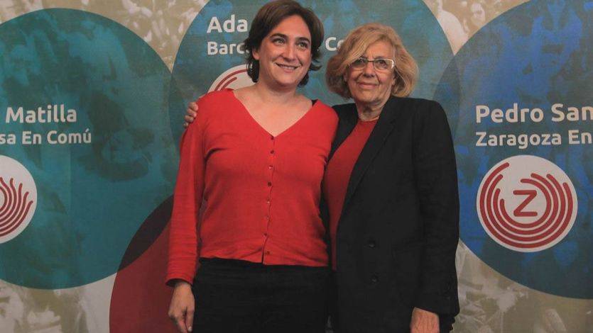 Los ciudadanos respaldan a los 'alcaldes del cambio': Carmena, Colau y Ribó superan el aprobado