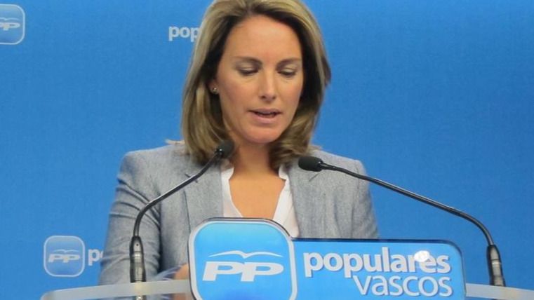 Quiroga dimite como presidenta del PP vasco víctima de la presión por acercarse al mundo abertzale
