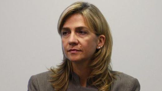 La infanta Cristina, siempre relegada