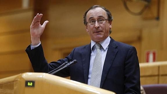 El ministro Alonso, nuevo líder del PP vasco tras la dimisión de Quiroga