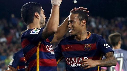 Neymar hace de Messi y fulmina a un Rayo valiente en el Nou Camp (5-2)
