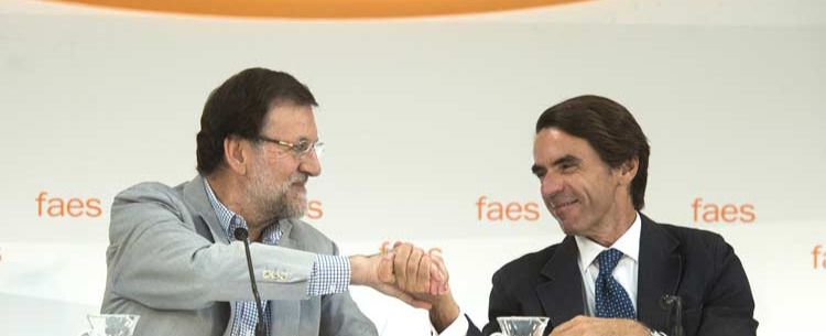 &gt;&gt; Aznar y el rayo que no cesa contra Rajoy: FAES insiste en una debacle electoral para el PP