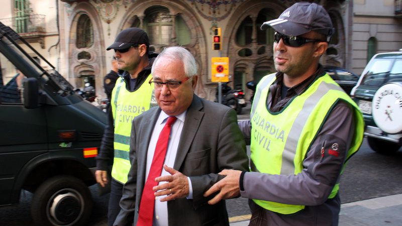 Prisión sin fianza para Andreu Viloca, el tesorero de Convergència