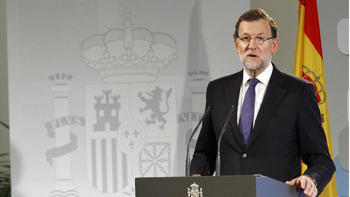 Rajoy, a los independentistas: "No lo van a lograr; tienen enfrente a la Ley y a un Gobierno dispuesto a hacerla valer"