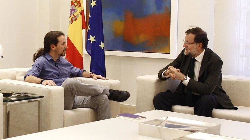 Desencuentro en La Moncloa: Iglesias acusa a Rajoy de estar 'bunkerizado' sobre Cataluña