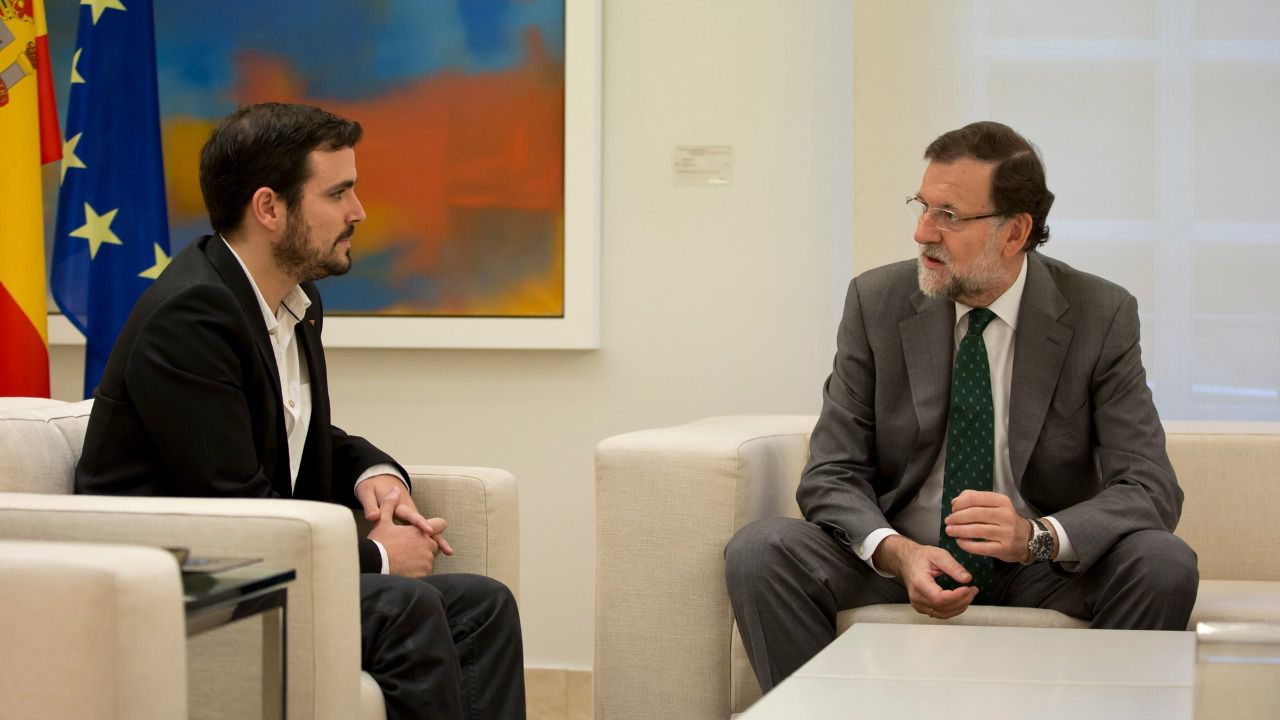 Garzón rechaza el "teatro" de pacto de Estado propuesto por Rajoy "contra Cataluña"