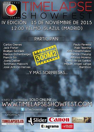 IV edición del Festival Internacional Timelapse Showfest