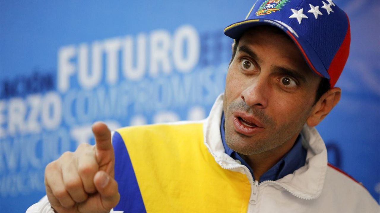 El opositor Capriles denuncia un intento de asesinato por seguidores del chavismo