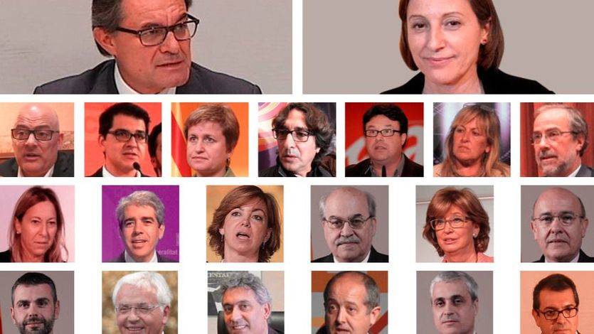 Las penas a las que se enfrentan los líderes independentistas por desobedecer al Constitucional: incluso la cárcel