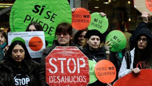 Los afectados por la hipoteca piden a los partidos políticos respuestas ante el 20D