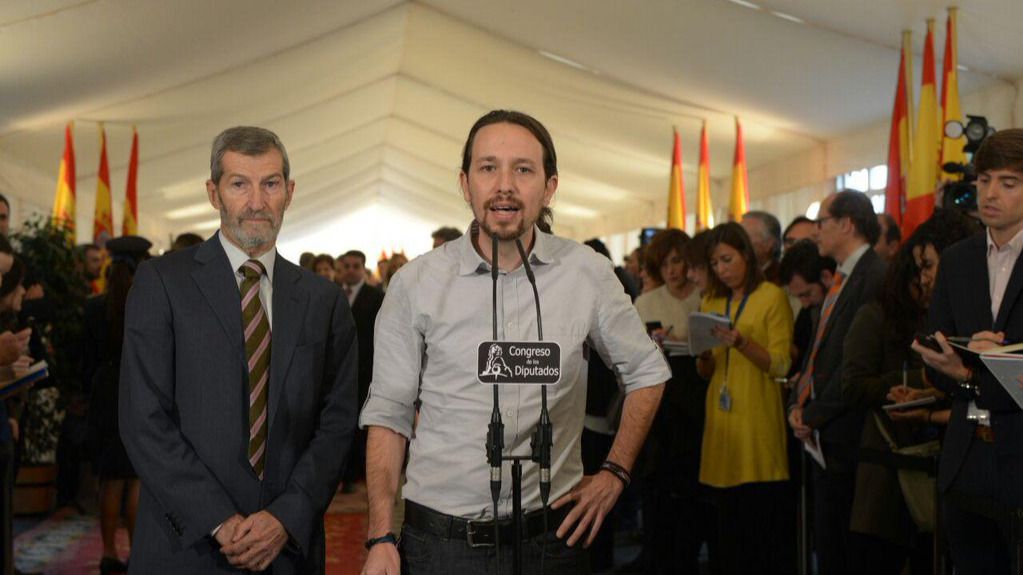 >> Pablo Iglesias asegura que Rajoy le ha dicho que Podemos va &#34;muy bien&#34; 