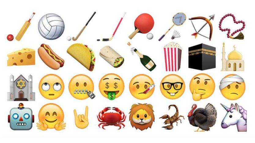 'Gafapasta', pensativo, enfermo, unicornios: así son los nuevos emoticonos de Whatsapp
