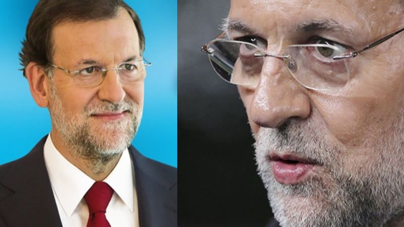 El desgaste del poder, en imágenes: Rajoy y Soraya, 4 años gobernando, ¿son muchos años?