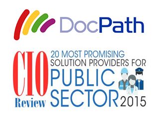 DocPath, entre los 20 proveedores más prometedores de soluciones para el sector público de 2015