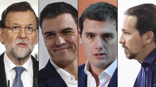 Nuevas encuestas dejan al PP entre el 28% y el 27% de los votos y apuntan al triple empate de PSOE-C's-Podemos