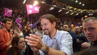 Pablo Iglesias finaliza la campaña eufórico: 