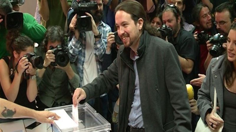 Pablo Iglesias acude satisfecho a votar: "Lo hemos hecho bien"