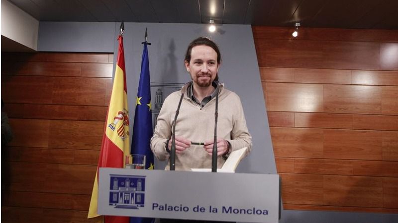 Pablo Iglesias en La Moncloa