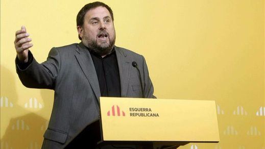 Oriol Junqueras, líder de ERC: 