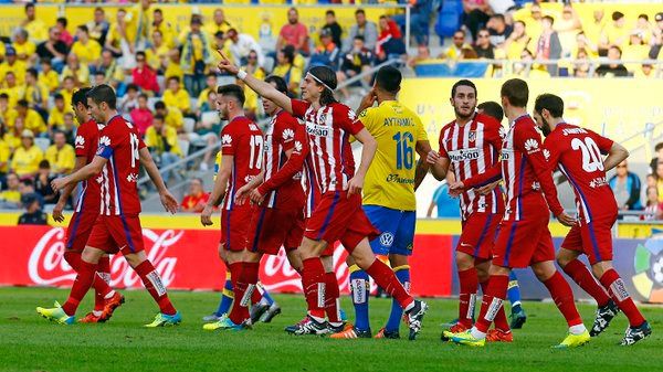 Partido a partido... el Atlético se postula al título: tres zarpazos en el Insular (0-3)