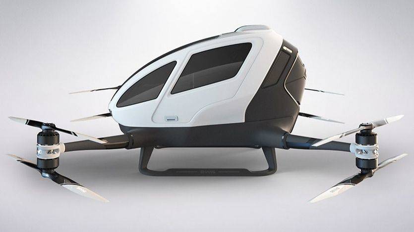 Ehang 184, el dron que transporta pasajeros