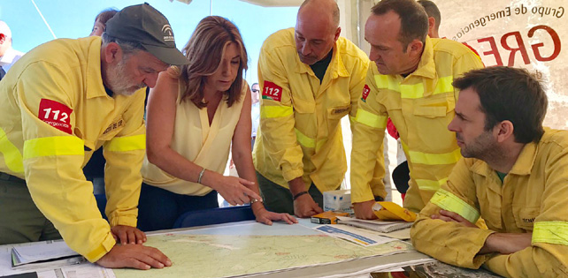 El Gobierno andaluz no recalificará ni un solo metro de terreno quemado por el incendio de Doñana