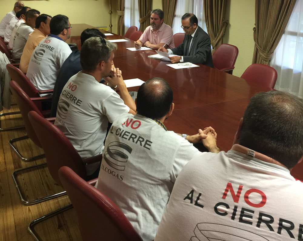 El Comité de Empresa de Elcogas se marcha de Toledo "sin una respuesta clara" por parte de la Delegación del Gobierno