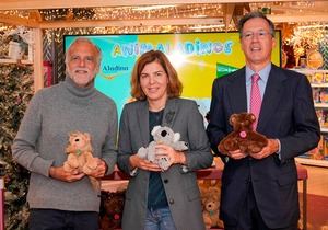 El Corte Inglés crea para Fundación Aladina una colección de peluches 100% benéficos y sostenibles