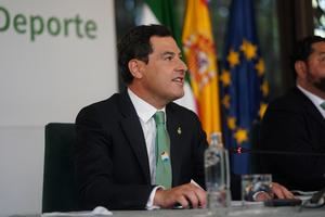 Moreno resalta el potencial de Andalucía para ser la Región Europea del Deporte