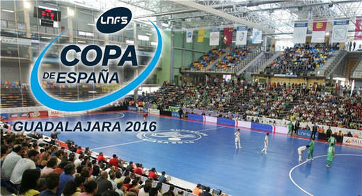 Guadalajara, sede de la Copa de España de Fútbol Sala