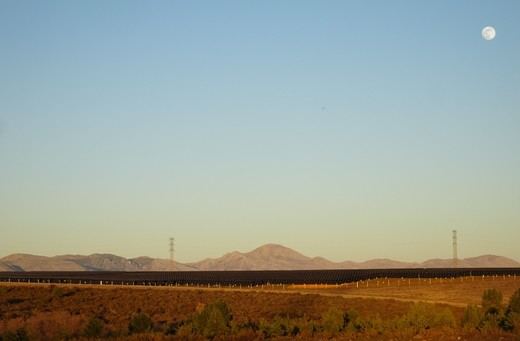 Planta fotovoltaica Velilla en la montaña palentina