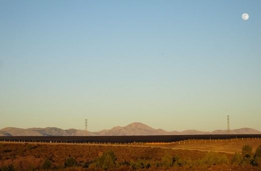 Planta fotovoltaica Velilla en la montaña palentina 