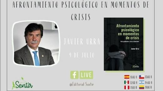 Javier Urra presenta este jueves su último libro, 'Afrontamiento psicológico en momentos de crisis'