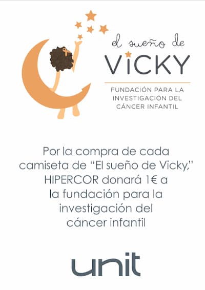 El Corte Inglés colabora con la Fundación El Sueño de Vicky con más de 35.000 euros para investigar el cáncer infantil