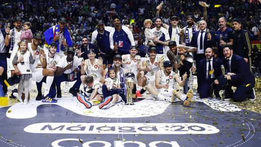 Otra Copa del Rey de baloncesto para el Real Madrid de Laso