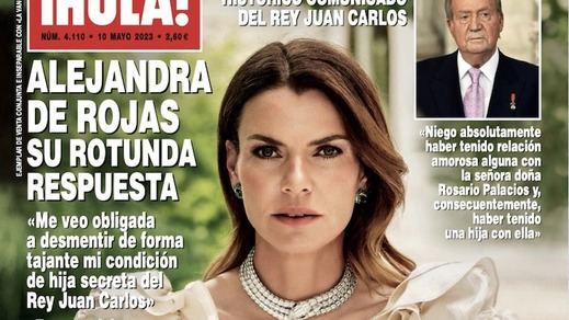 Captura portada revista ¡Hola! sobre Alejandra de Rojas
