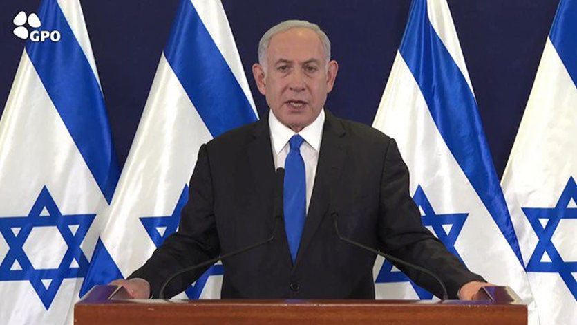 El primer ministro israelí, Benjamin Netanyahu