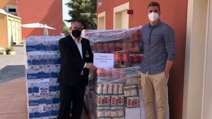 Mercadona dona 4 toneladas de productos de primera necesidad a Mensajeros de la Paz