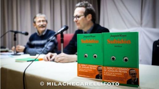 El cómico Joaquín Reyes presenta su primera novela 'Subidón'. (Foto: Mila Checarelli)
