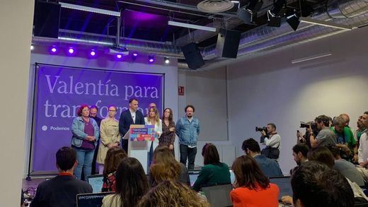Podemos se extingue en el Ayuntamiento y Comunidad de Madrid: 