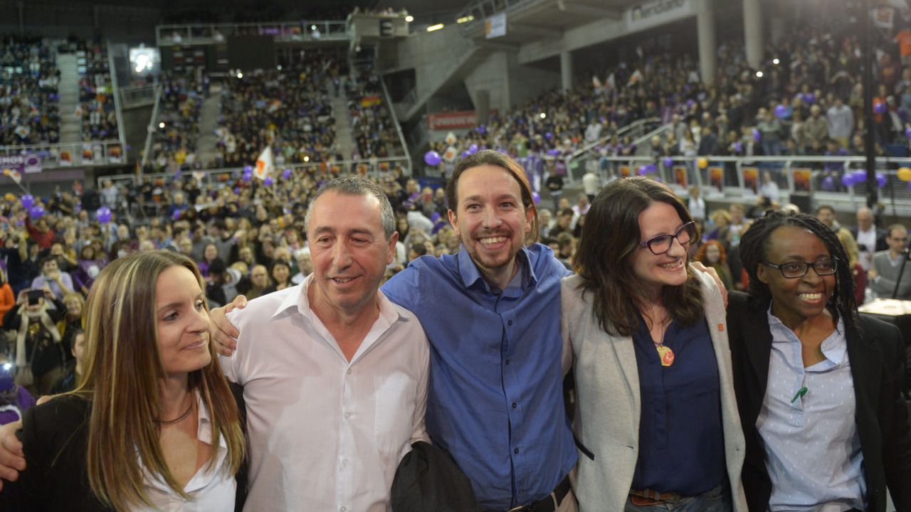 La confluencia valenciana, la primera grieta en el proyecto plurinacional de Podemos