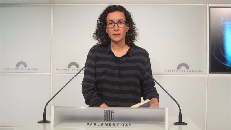 Portavoz de JxSí en el Parlament y secretaria general de ERC, Marta Rovira