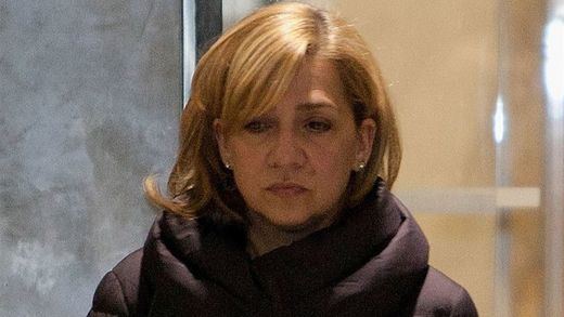 La infanta Cristina sí será juzgada: la Audiencia Provincial de Baleares no aplicará la 'doctrina Botín'