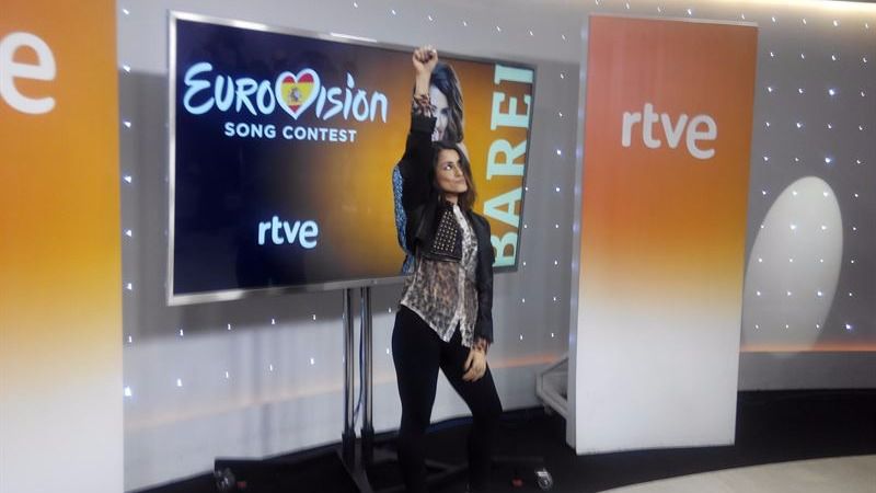 Barei será nuestra primera candidata a Eurovisión que cantará íntegramente en inglés su tema 'Say yay'