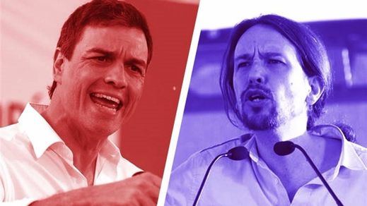 Desencuentros y coincidencias entre los programas de PSOE y Podemos: del referéndum a las puertas giratorias