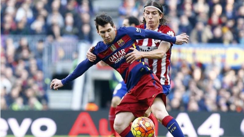 Apelación perdona a Filipe Luis: reduce a un partido la sanción por su expulsión en el Camp Nou